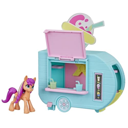 My Little Pony: Il Carretto dei Gelati di Sunny Starscout, Bambola di Sunny Starscout, Giocattoli playset per Bambine e Bambini