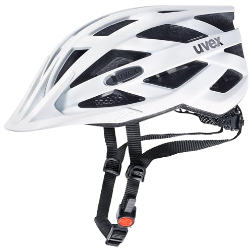 uvex i-Vo CC Casco de Bicicleta, Adultos Unisex, White Matt, 52-57 cm