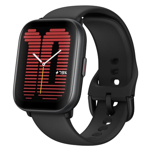 Amazfit Active Reloj Inteligente 42 mm Hombre Mujer, AI, GPS, Amazon Alexa, Llamadas Bluetooth, Batería de 14 días de duración, 120+ Modos Deportivo, Pulsera de Actividad para iOS Android
