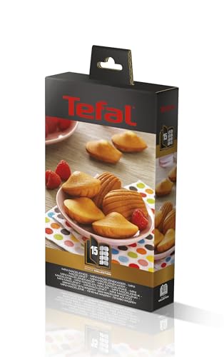 Tefal Coffret Snack Collection - 2 plaques mini madeleines + 1 livre de recettes XA801512