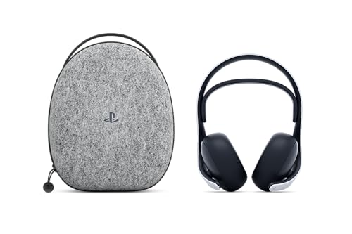 PlayStation 5 - Auriculares inalámbricos PULSE Elite White con estuche