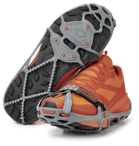 Yaktrax Run Sistema de tracción para Nieve, Unisex Adulto, Gris, M (41-43)