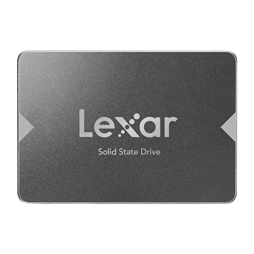 Lexar NS100 2,5" SATA III 6Gb/s SSD 2TB, SSD 2,5 Interno, Interno Disco a Stato Solido, Unità a Stato Solido Interna Fino a 550 MB/s di Lettura, Interna SSD SATA per Laptop, Computer Desktop, PC