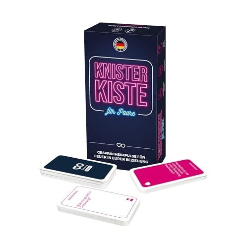 ATM Gaming Cassetta per la rinfoderazione – Gioco di Carte per Coppia con 180 Domande e attenzioni – Scatola di Massa per Adulti