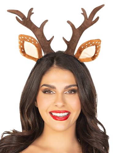 Leg Avenue Fawn Headband, Panamas Femme, Marron (Brown), (Taille fabricant: Taille uniqueUk 6-12)