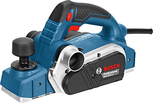 Bosch Professional cepillo GHO 26-82 D (potencia 710 W, incl. tope paralelo, llave hexagonal SW 2,5, bolsa de tela para el polvo, maletín)