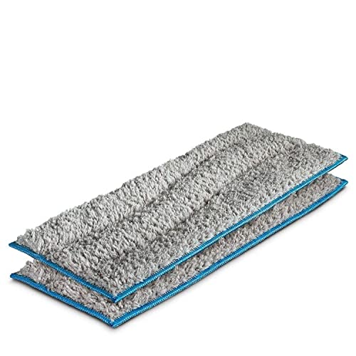 iRobot - Piezas auténticas - Paños Lavables para Fregar Braava Jet Serie m (2X) - Gris - Reutilizables.