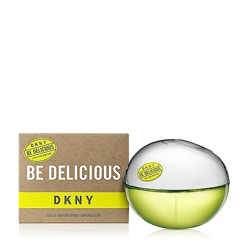 DKNY Be Delicious 100% Pure New York, Eau de Parfum für Damen, Grün-Fruchtiger Duft mit Apfel, Lang Anhaltend, Donna Karan New York, 50 ml