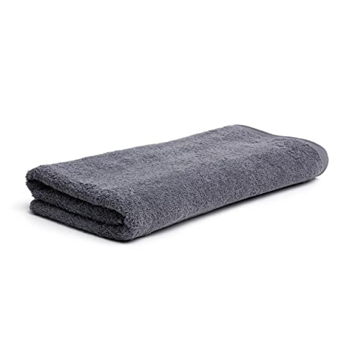 Möve Toalla de Sauna Superwuschel 80 x 200 cm Hecha de 100% algodón, Piedra