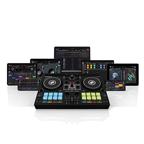 Reloop Buddy Controlador DJ de alto rendimiento y muy compacto para el software djay en todas las plataformas iOS, Mac, PC, Android, iPadOS