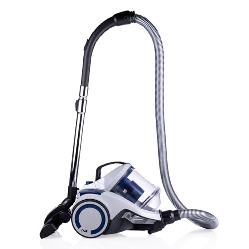 Dirt Devil Aspirador sin Bolsa DD2504 - Vacuum Cleaner 700W con Filtro HEPA 12 - Aspiradora Ciclónico con Cepillo Combinado, Boquilla para Rincones y Boquilla para Parquet