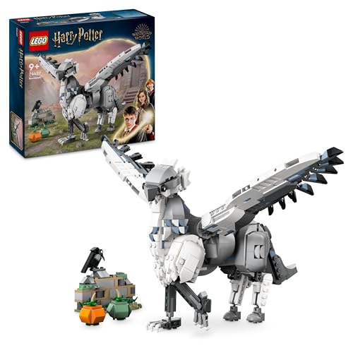 LEGO Harry Potter Hippogreif Seidenschnabel, Fabelwesen-Spielzeug zum Sammeln, kreatives Spielset für Kinder, Geschenk für Jungen, Mädchen und alle Fans 76427