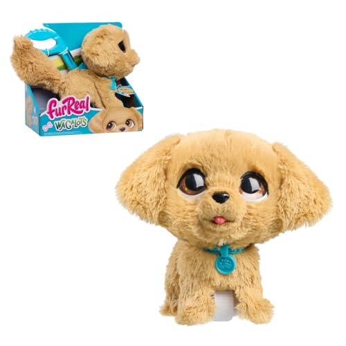 Golden Retriever Marcheur interactif de FurReal mesurant 20,3 cm de Haut, Animal en Peluche interactif, 4 Accessoires, Jouets Doux, Jouets pour Enfants de 4 Ans et Plus par Just Play