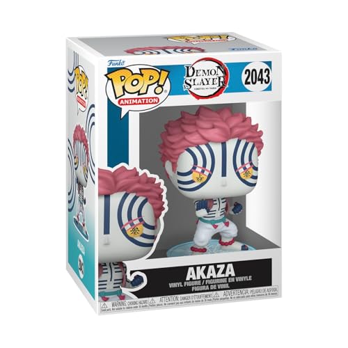 Funko POP! Animation: Demon Slayer - Akaza - Sammelbare Vinylfigur - Geschenkidee - Offizielles Merchandise - Spielzeug für Kinder & Erwachsene - Modellfigur für Sammler und zur Ausstellung