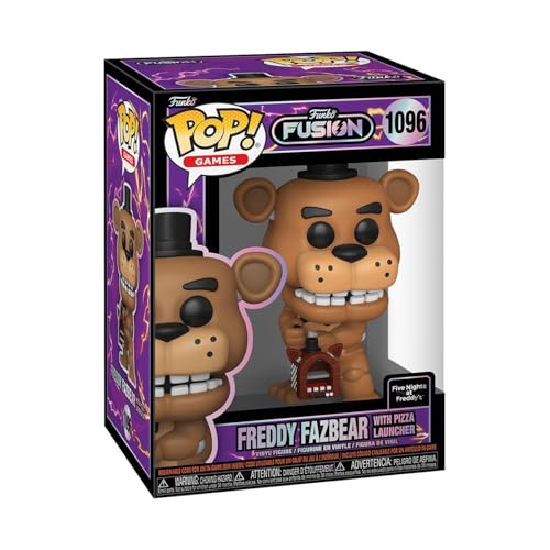Funko Pop Games: Fusion - Freddy Fazbear - 1/6 de Probabilidades de Obtener la RARA Variante Chase Fusion - Figura de Vinilo Coleccionable - Idea de Regalo - Mercancia Oficial