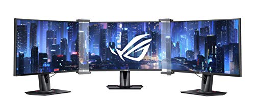 ASUS ROG Bezel Free Kit ABF01 (Zubehör für Gaming Monitore um Lücken zwischen den Bildschirmen zu schließen, bis 27 Zoll, einfache Montage)