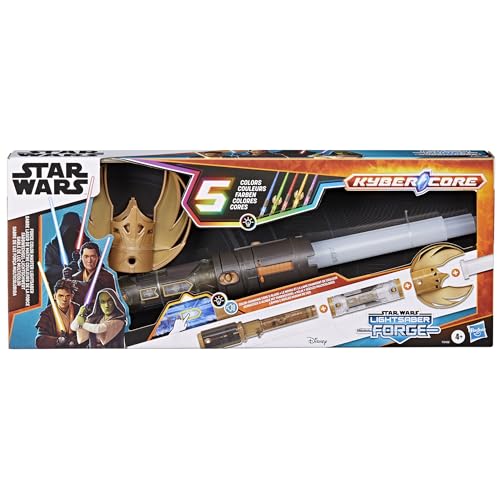 Star Wars Lightsaber Forge, Sable de Luz Multicolor, Sable de Luz Electrónico Que Cambia de Color, Juego de rol y Complemento de Disfraz, Niños y Niñas de 4 Años o Más