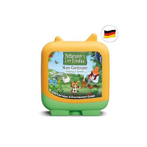 tonies Clever Toniebox, Pettersson & Findus - Findus explique Le Monde - Mon année de Jardin - Printemps et été - Jeu de Connaissances pour Enfants à partir de 5 Ans - Temps de Jeu d'environ 90