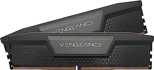 Corsair Vengeance DDR5 RAM 32GB (2x16GB) 6000MHz CL30 Intel XMP iCUE Kompatibel Computer Speicher - Schwarz (CMK32GX5M2B6000C30)