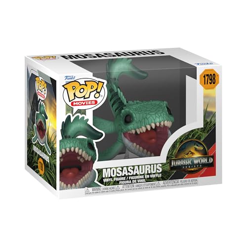 Funko Pop! Movies: Jurassic World: Rebirth - Mosasaurus - Figurine en Vinyle à Collectionner - Idée de Cadeau - Produits Officiels