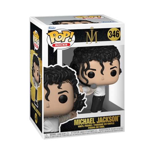 Funko Pop! Rocks: Michael Jackson - (Superbowl) - Figurine en Vinyle à Collectionner - Idée de Cadeau - Produits Officiels - Jouets pour Les Enfants et Adultes - Music Fans