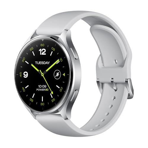 XIAOMI Watch 2 - Llamadas Bluetooth, Snapdragon W5+ Gen1, Wear OS x MIUI, Pantalla AMOLED de 1,43”, Monitor de frecuencia cardíaca y sueño, Negro (Versión ES)