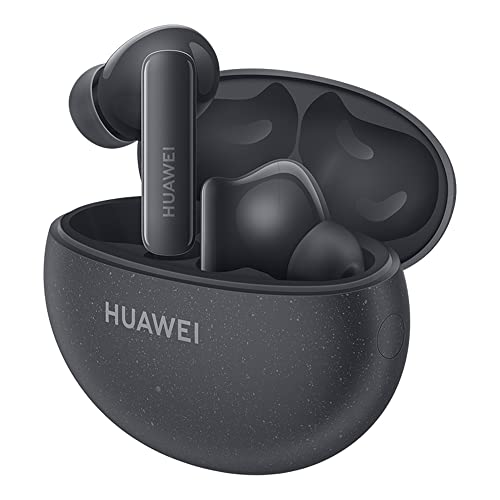 HUAWEI FreeBuds 5i Kabellose Kopfhörer, TWS Bluetooth Kopfhörer, Hi-Res Sound, Multi-Modus Geräuschunterdrückung, 28 Std. Akkulaufzeit, Wasserdichtigkeit, Nebula Schwarz