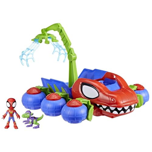 Spidey et Ses Amis Extraordinaires, Coffret de Super-héros Véhicule Dino-Webs