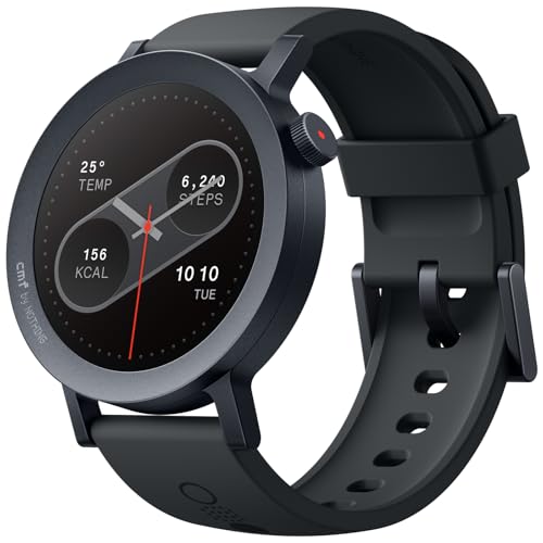 CMF by Nothing Watch Pro 2 Montre connectée avec Affichage AMOLED de 1,32", Durée de Vie de la Batterie de 11 Jours, Appels Bluetooth avec réduction du Bruit par IA, et GPS multisystème - Gris Foncé