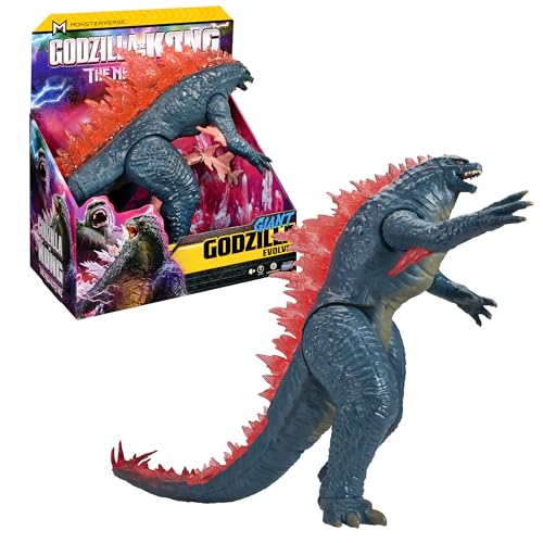 MonsterVerse - Godzilla x Kong, Figurine articulée, 28 cm, Godzilla, pour Les Enfants dès 4 Ans, MN3001