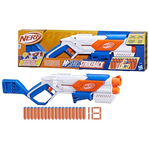 Nerf N Series Blaster Strikeback et 18 fléchettes Nerf N1