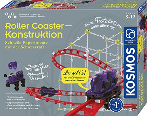 Kosmos 621032 Roller Coaster Costruzione, Esperimenti rapidi con la gravità, costruzione di montagne russe e tentativi di avviare,