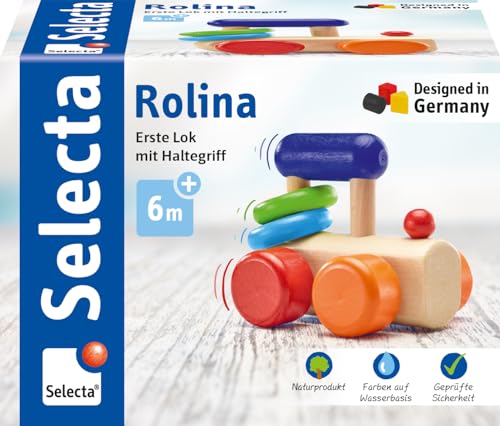 Selecta Rolina 61028 - Sonajero (8,5 cm)