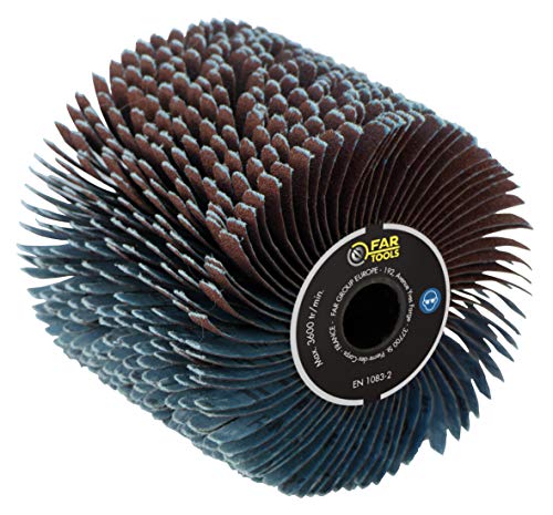 Fartools Brosse à bande abrasive Fartools grain 80 Ø120mm/L100mm
