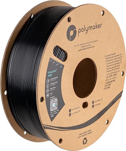 Polymaker PolyLite ABS Negro - 1,75mm - 1kg