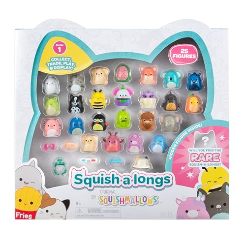 Squishmallows Squish a Longs 25 Pak Figuras