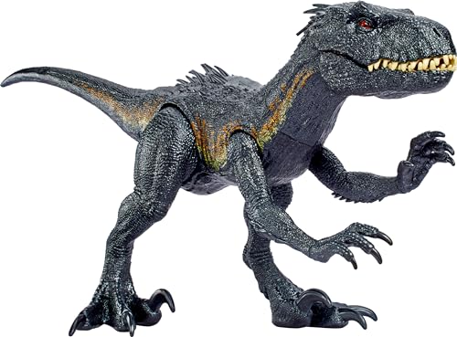 Mattel Jurassic World Super Colosal Indoraptor Dinosaurio gigante de juguete, +4 años (HKY14)