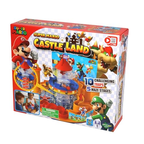 EPOCH Games - 7378 Super Mario Castle Land - Board Game