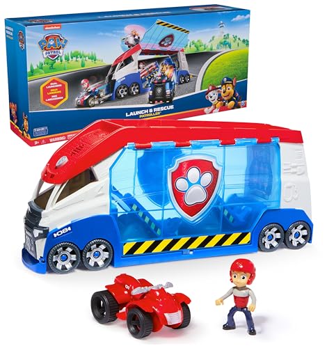 Paw Patrol - Pat Patrouille - Camion Patrouilleur 3.0 - Camion Interactif avec Sons & Lumières - Voiture Figurine À Collectionner - Pat Patrouille Jouet - Voiture Enfant - Jouet Enfant 3 Ans Et +