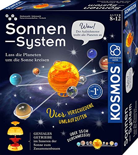 Kosmos Sistema Solare 671532, Lascia Che i Pianeti circolino Intorno al Sole, Modello Meccanico, Scatola per esperimenti per Bambini da 8 a 12 Anni in Astronomia, Spazio