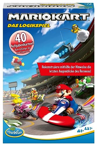 ThinkFun - 76536 Mariokart Il Gioco di logica - Il Veloce Gioco di Combinazione e deduzione, scopri Chi Vince la Gara!