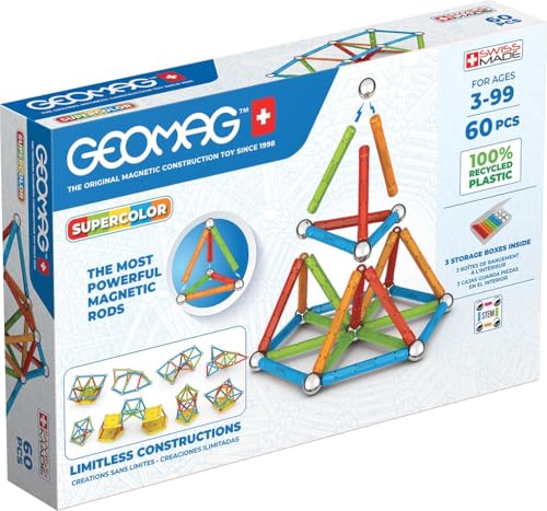 Geomag 384 Supercolor Recycled 60 pcs