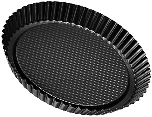 Zenker Moule à tarte aux fruits 28 cm, noir, 28