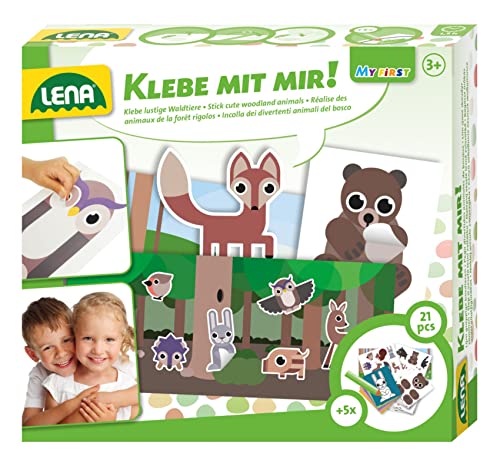 Desconocido Simm Spielwaren Gm My First Klebe con Mir Wald-Tiere