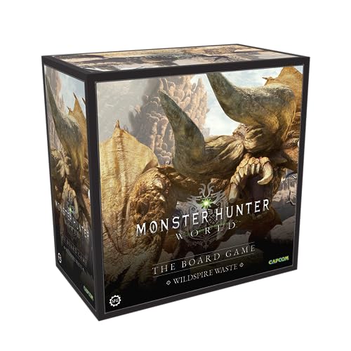 Steamforged Games Monster Hunter World: The Board Game - Wildspire Waste - Juego de Mesa cooperativo para 1-4 Jugadores, 14+