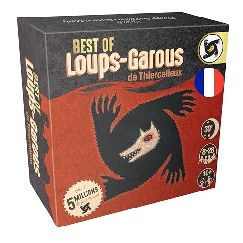 Loups-Garous de Thiercelieux - Edition Best of - Jeu de Société Original pour Adultes et Enfants dès 10 Ans - Jeu de Cartes et Bluff - Jeu d'Ambiance de 8-28 Joueurs - 30 Min - Version Française