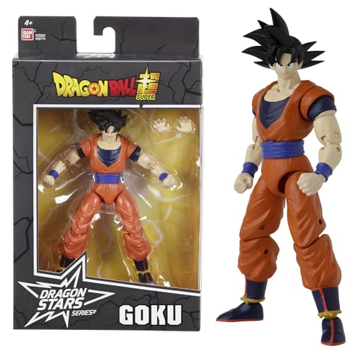 BANDAI - Dragon Ball Super - Figurine articulée Dragon Stars 17 cm - Goku - Licence Officielle Dragon Ball - Figurine articulée Goku - Jouet Enfant 4 Ans et + - 36774