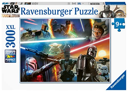 Ravensburger - Puzzle Enfant - Puzzle 300 pièces - Star Wars The Mandalorian - A partir de 9 Ans - Puzzle de qualité supérieure - 13279