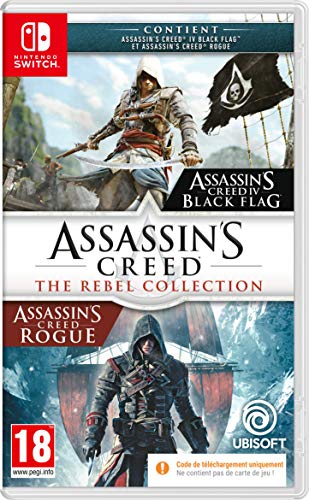 ASSASSIN'S CREED REBEL COLLECTION SWITCH CODE IN BOX