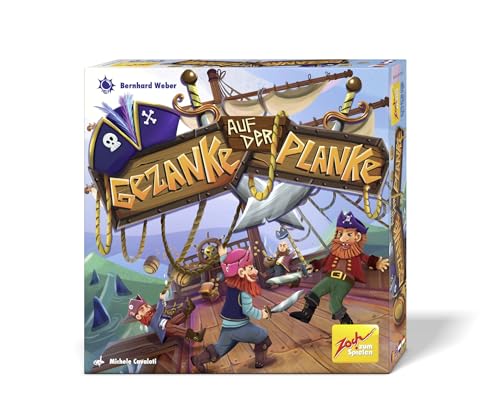 Zoch 601105159 Gezanke auf Der Planke – El emocionante Juego de Piratas, de 2 a 4 Jugadores, Ideal para niños y niñas a Partir de 6 años